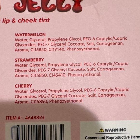 Célavi Sweet Jelly Lip & Cheek Tint Set - Vibrant Red - Picture 3 of 4